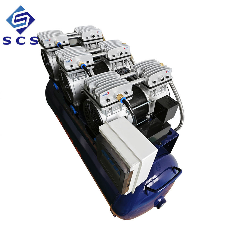 Electric Oil Free Dental Air Compressor – 90L Noiseless Air Compressor
